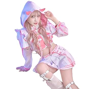 Amazon.co.jp: [Malymoon] コスプレ 天使界隈 ゲーミング デビル