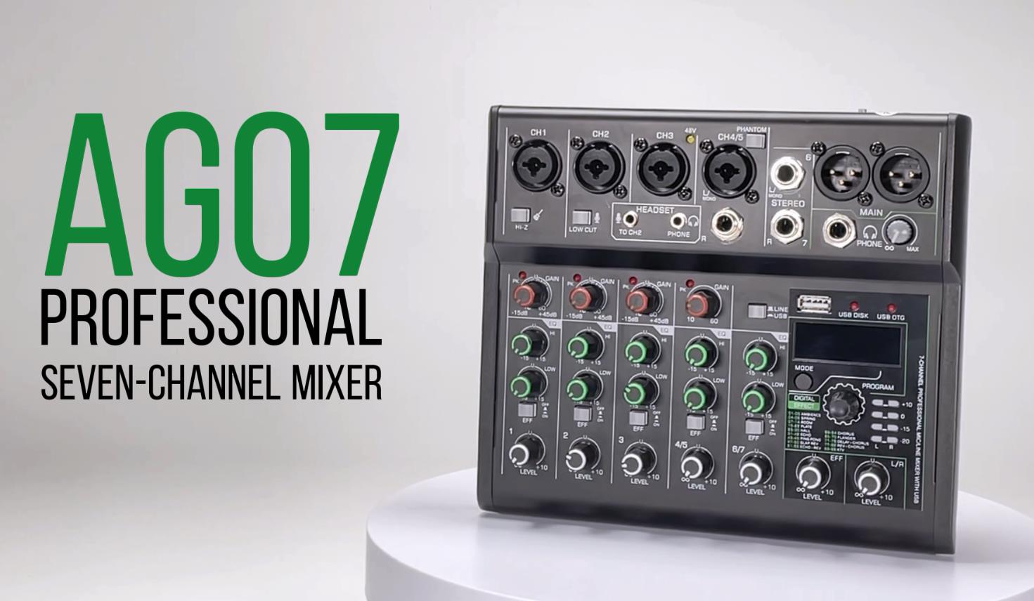 ⑤playMixer  MK-30 TRIO Multi Stereo Line Mixer – RedSeven Amplification | Boutique