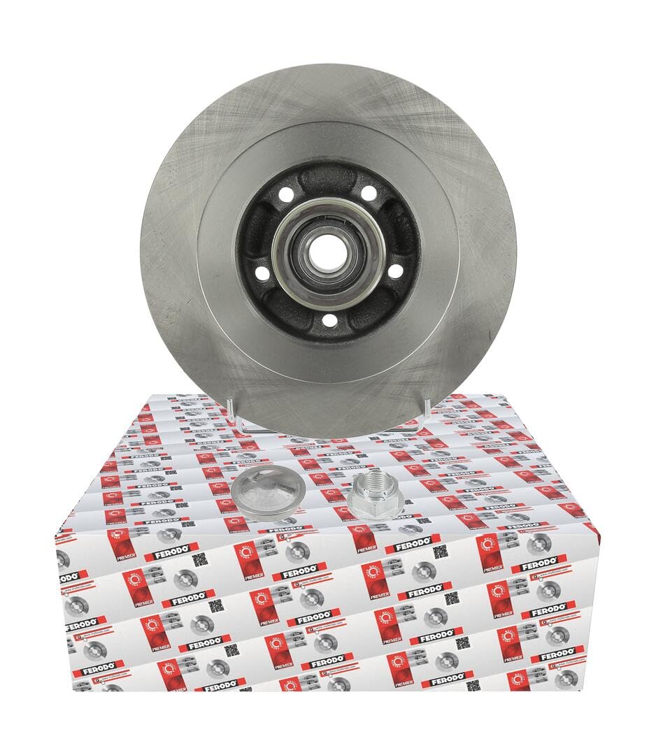 FERODO DDF1725-1 2x Disque de frein Arrière Ø300mm Hauteur: 82mm Épaisseur: 11mm Plein Compatible avec RENAULT Laguna 3 5 portes BT, BT0/1 Laguna 3 Grandtour KT, KT0/1