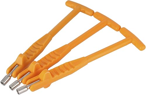 Miniatura 4 de Qiilu 3 piezas de 0.276in  0.3 pulgadas tubo extractor de válvula de neumático desmontado herramienta de reparación de neumáticos universal (Ofor