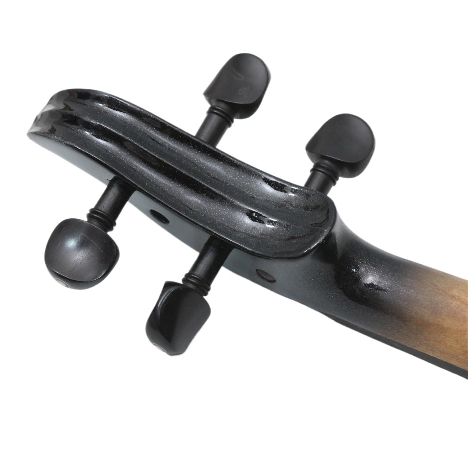 Violon Électrique 4/4 Adulte Professionnel Jouant Instrument À Cordes Noir Ou Blanc Instruments À Cordes Du Violon(Black)