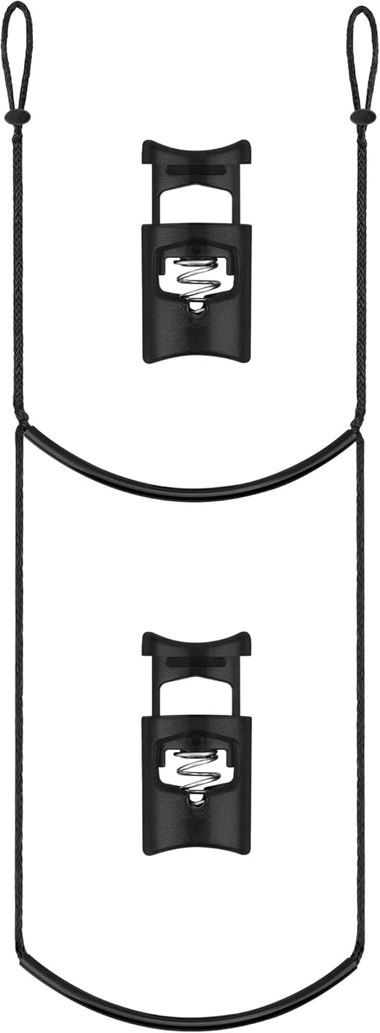 Anglekai 2-Step Climbing Aider for Hunting Tree Stands - Adjustable Heavy-Duty Rope Ladder with Non-Slip Hooks