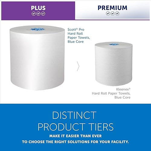 Miniatura 9 de Scott 43959 - Toallas duras para dispensador MOD de 1.75 pulgadas, núcleo de 7 12 pulgadas x 800 pies, color moca, 6 rollosunidad