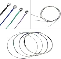 Vista 5 de Cuerdas de violonchelo, cuerdas profesionales de alambre de acero para violonchelo V80 Accesorios de instrumentos musicales