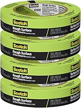 Scotch Painter's Tape 2060-1A 2060 Masking Tape, 1-Inch by 60-Yard, Green, 4 Pack