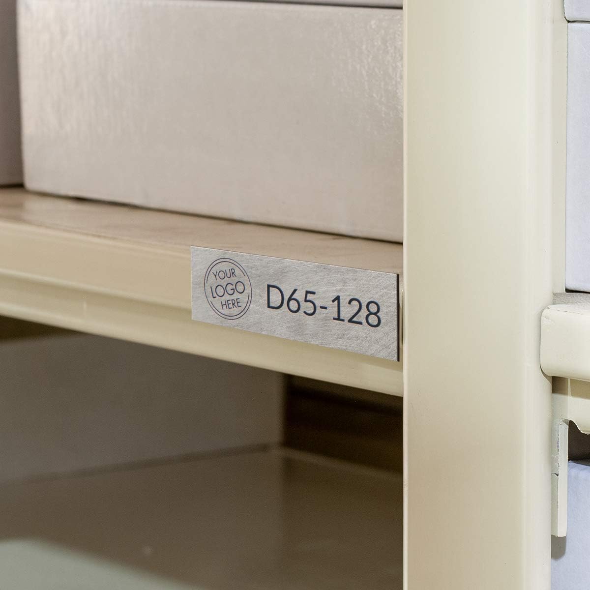 Solid Titanium Label - Perfect for Labeling Art, Shadow Boxes, Equipment, Military Awards, Memorial Benches, and for creating small signs, for your office and home.