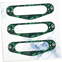 Vista 2 de VICASKY 3 unids Gb405f Guitarra Pickup Frame Anillo de montaje Verde Humbucker Anillos para Guitarras Single Coil Pickup Accesorio