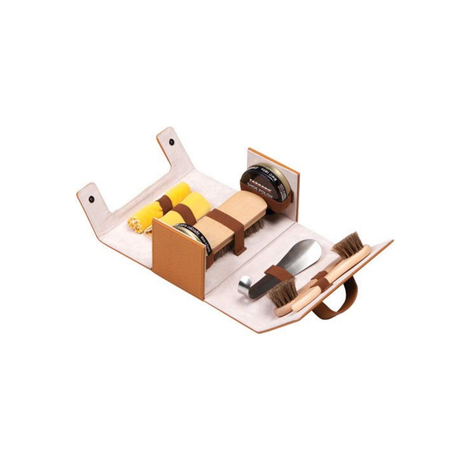 Tarrago Light Brown Travel - Kit de cuidado de zapatos adultos unisex