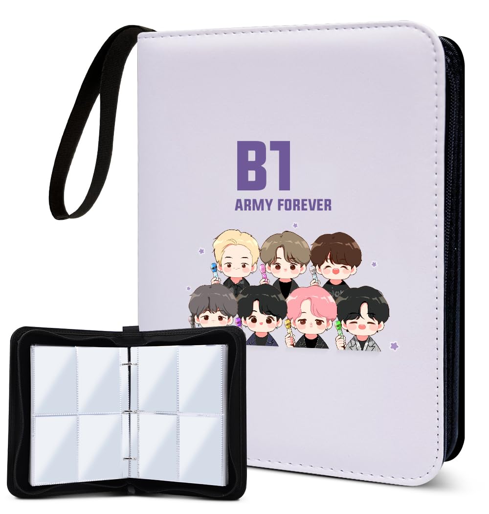 Cute Photocard Binder 400 Pockets Photocard Holder Book Photo Album for Lomo Cards