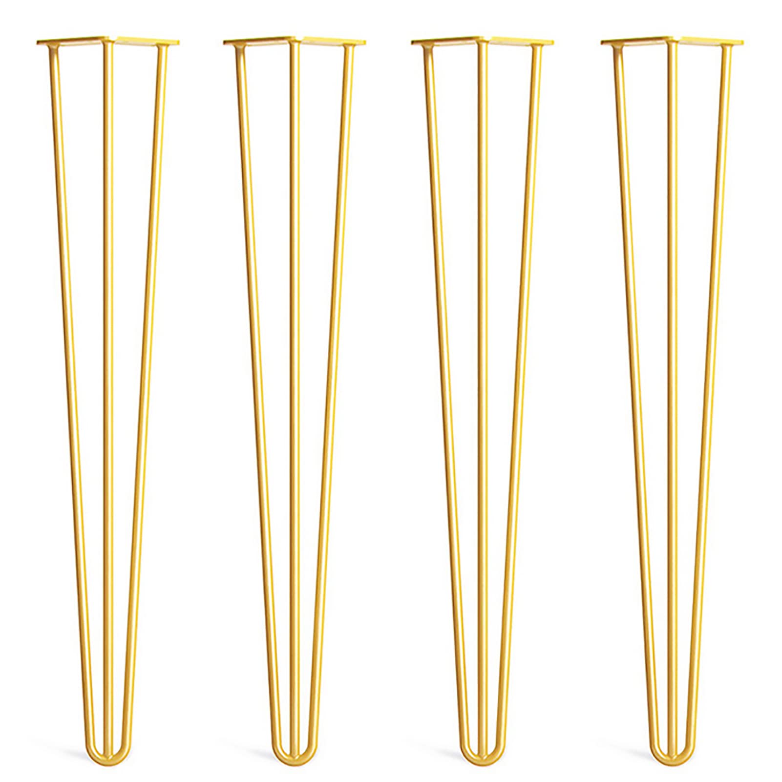 Genérico Patas de Mesa Doradas para Muebles Patas para Mesa de Comedor Cocina Muebles de Bricolaje Sillas Sofás Armarios Sofás (72 cm (28,3 Pulgadas))