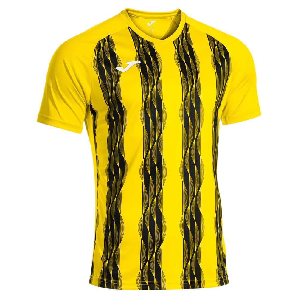 Joma Inter V Short Sleeve T-Shirt L Yellow