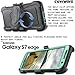 COVRWARE® Galaxy S7 Edge - [Aegis Series] Heavy Duty Dual Layer Hybrid Full-Body Armor Holster Belt-Clip Case [Kickstand] for Samsung Galaxy S7 Edge - Teal