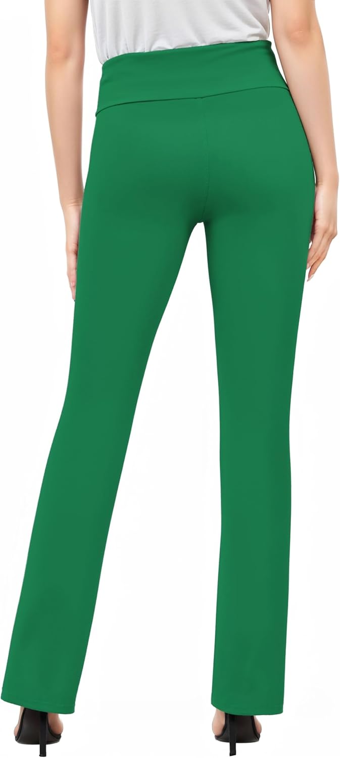 Hybrid & Company Womens Business Millennium Slim Bootcut Pants - Image 2