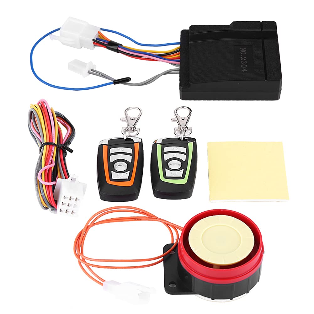 EBTOOLS Sistema di Allarme per Moto Sistema di Allarme di Sicurezza Antifurto per Moto Telecomando