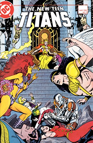 Cover of The New Teen Titans (1984-1996) #8 (The New Titans (1984-1996))
