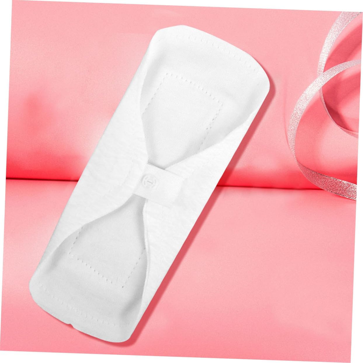 10pcs Washable Menstrual Cloth Pads with Hidden Snap Breathable Cotton Sanitary Towels for Women and Puerpera Reusable Overnight Period Pads for Leak Protection and Comfort