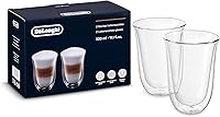 Vista 3 de DeLonghi Juego de 2 vasos térmicos de doble pared para espresso, 3 onzas