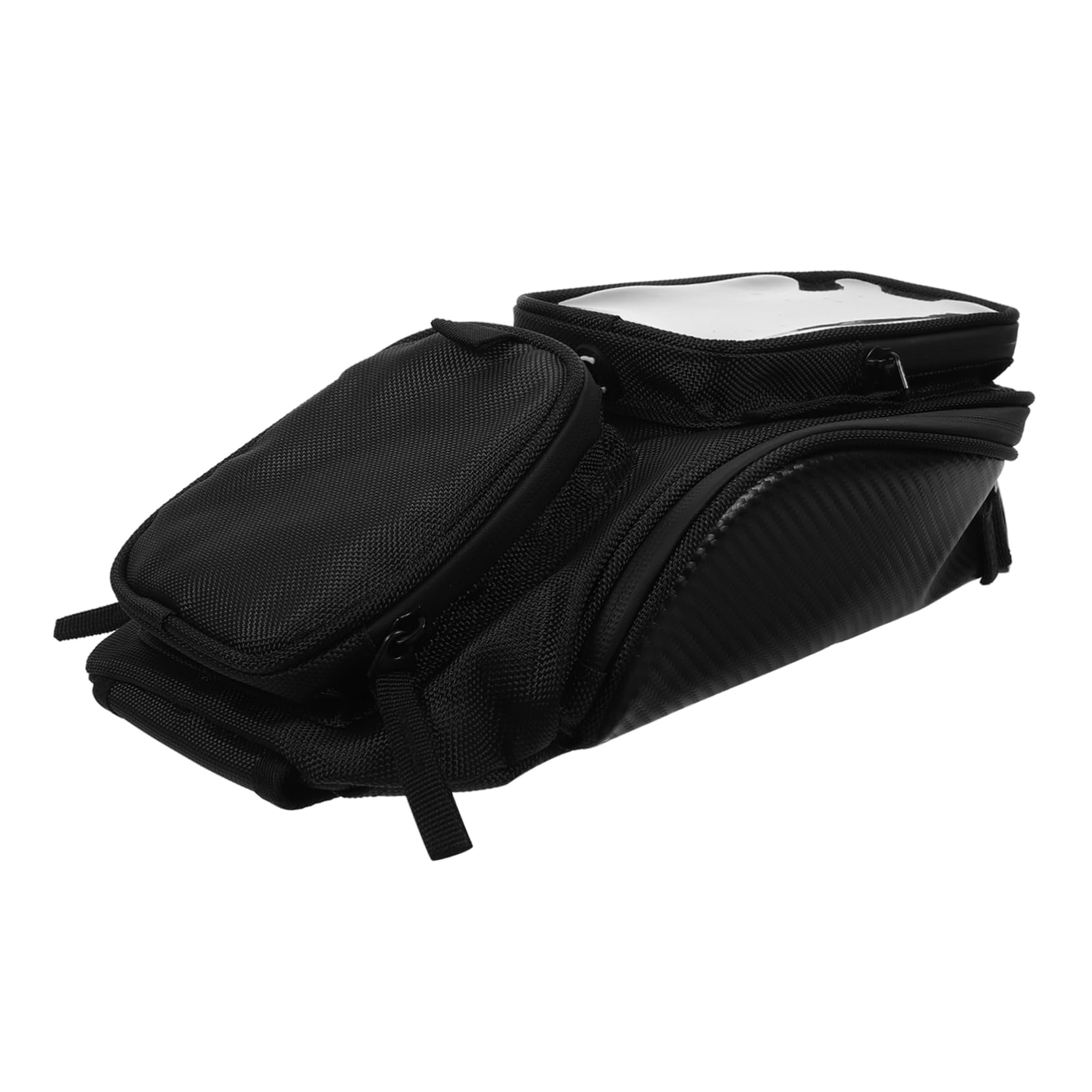 TOPBATHY Sacoche Sécurisé Grosse Magnétique Capacité Réservoir de Moto Imperméable, en Tissu Rangement pour Conduite