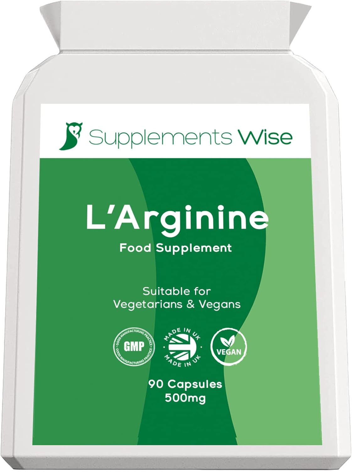 LArginine 500mg Capsules Boost Performance, Endurance and Recovery