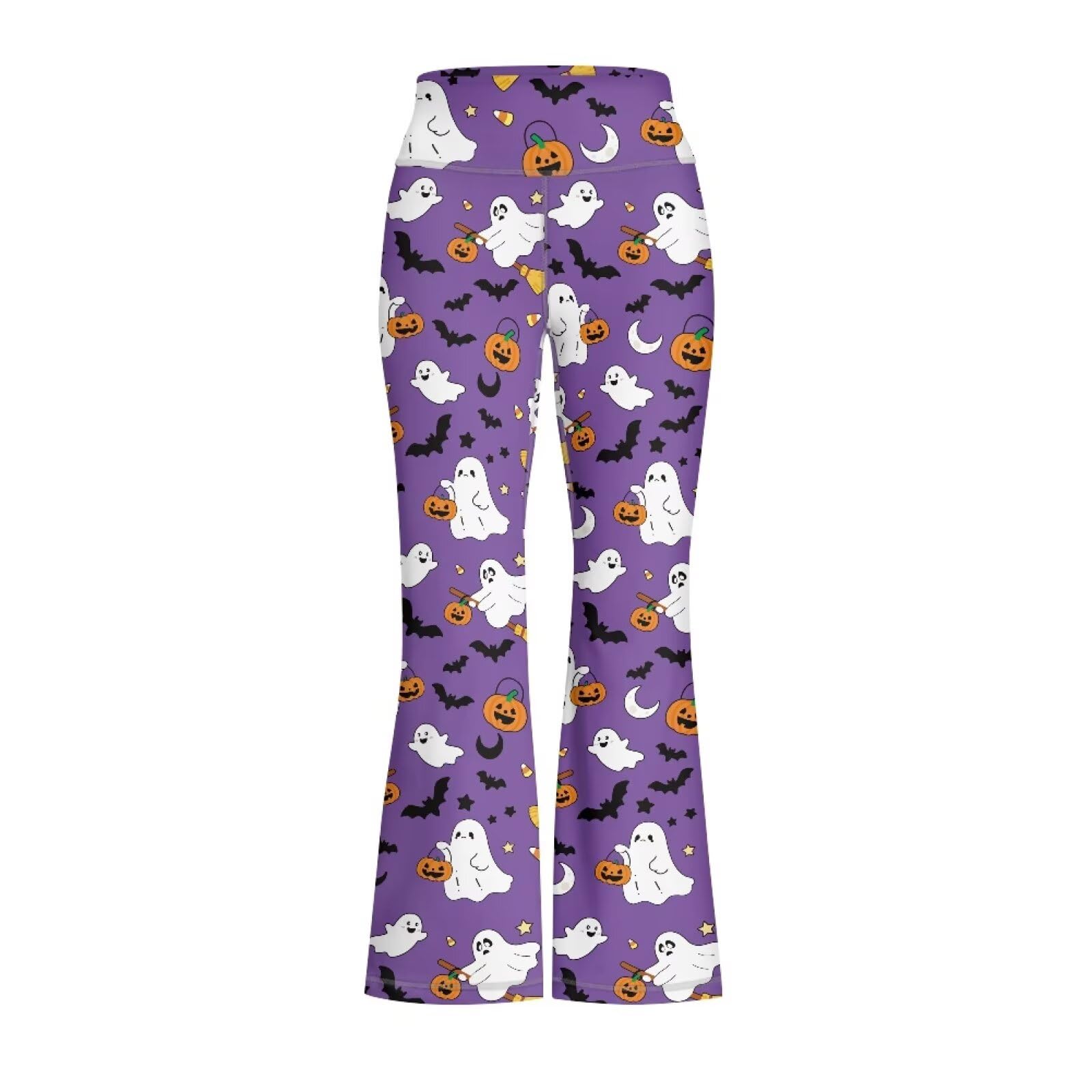 Girls Flare Leggings Cute Bell Bottoms for Teen Girls Wide Leg Sweatpants for 5-14 T