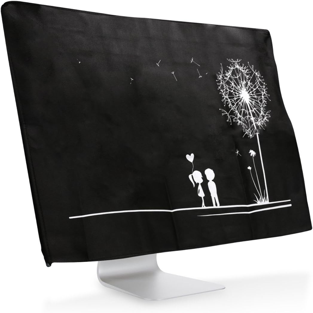 kwmobile Computer Monitor Cover Compatible with 2728