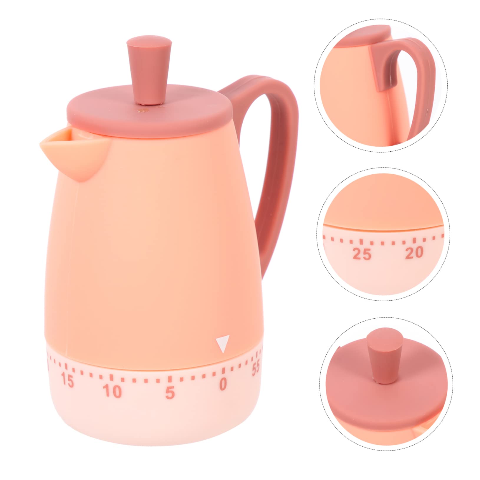 MAGICLULU 3stücke Küchen Timer Digitaler Desktop Kurzzeitwecker Für Backen Und Lernen Minuten Countdown Mit Kreativer Cartoon-Form Robust Und Praktisch Für Täglichen Gebrauch