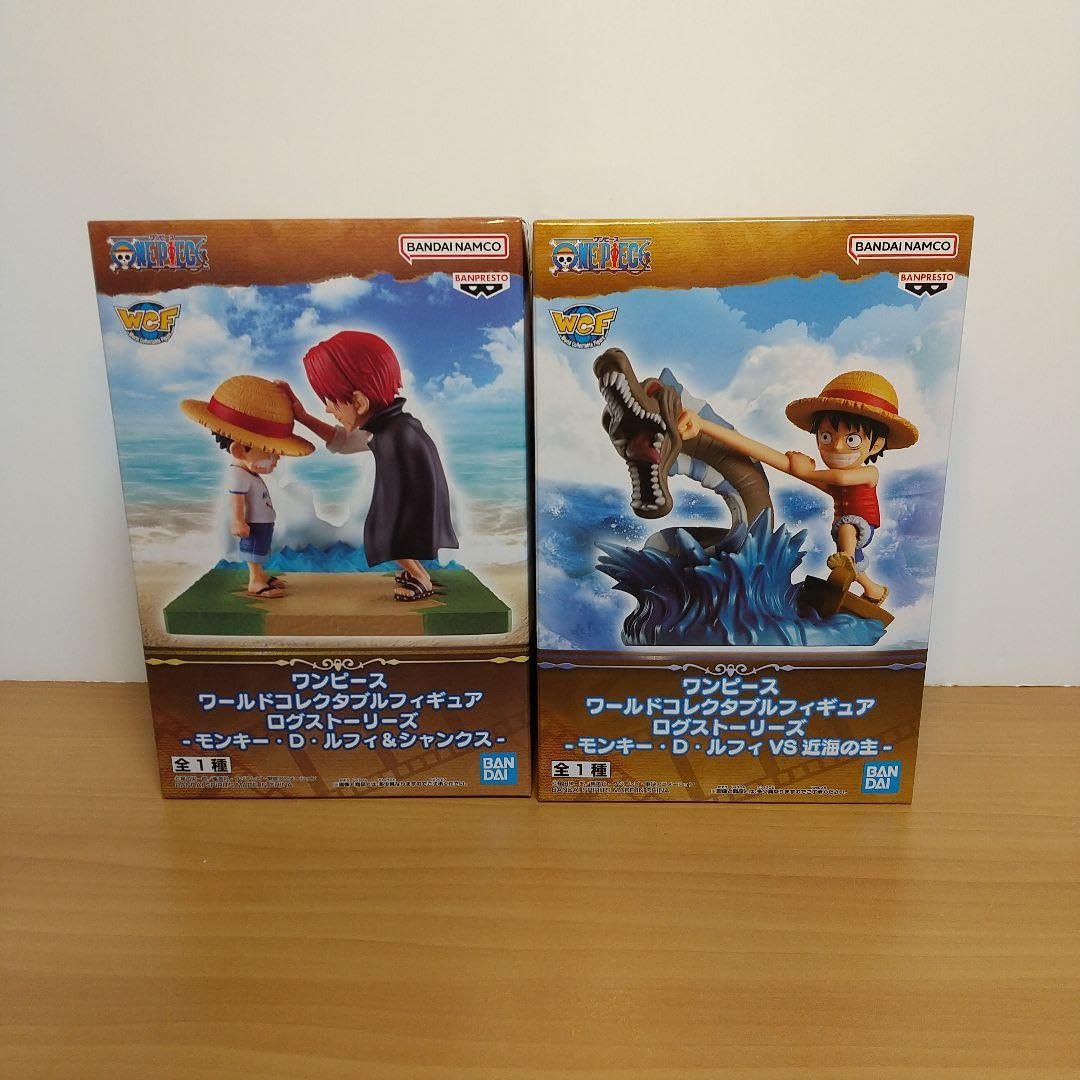 ワンピース ログストーリーズ ルフィ＆シャンクス 近海の主 2種 20個セット ワンピース ログストーリーズ ルフィ＆シャンクス 近海の主 2種