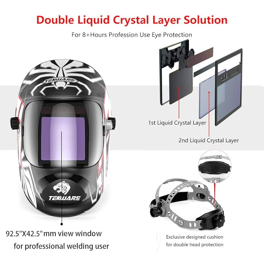 TEKWARE 特大自動遮光液 TEKWARE Large Viewing True Color Solar Powered Auto