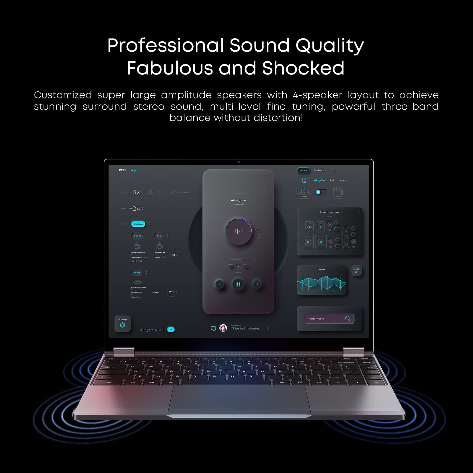 CHUWI FreeBook Portatile13.5" Touch Screen Laptop Windows 11 Yoga PC,12 GB RAM 512 GB SSD risoluzione 2256 x 1504, N5100 Celeron Quad Core 2.8 GHz, WiFi 6（Senza Penna)