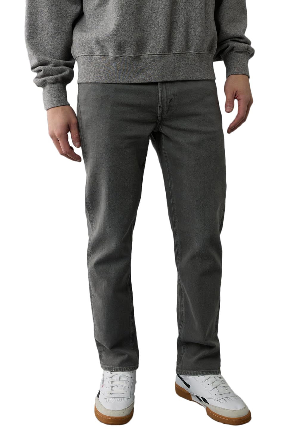 american eagle Men Grey EasyFlex +TENCELâ„¢ Fibers Slim Straight Jean-picture-11