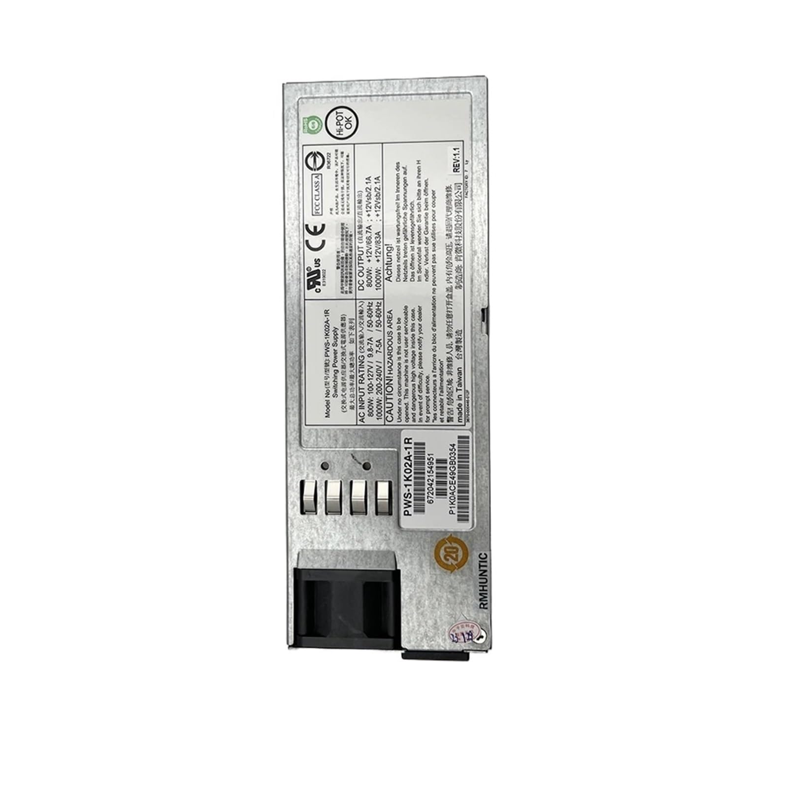 BALYDLUL PWS-1K02A-1R Power Module 1000W