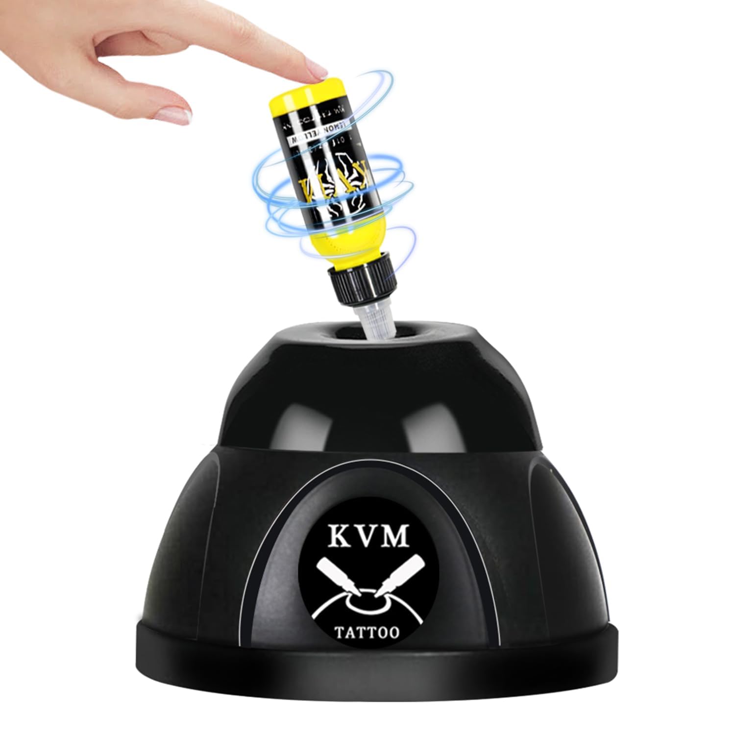 KVM Mini-Wirbelmixer, Tattoo-Tintenpigmentmixer, Leistungsstarker Mixer für Acrylpigmente, Nagellack, Mascara und Klebstoffe