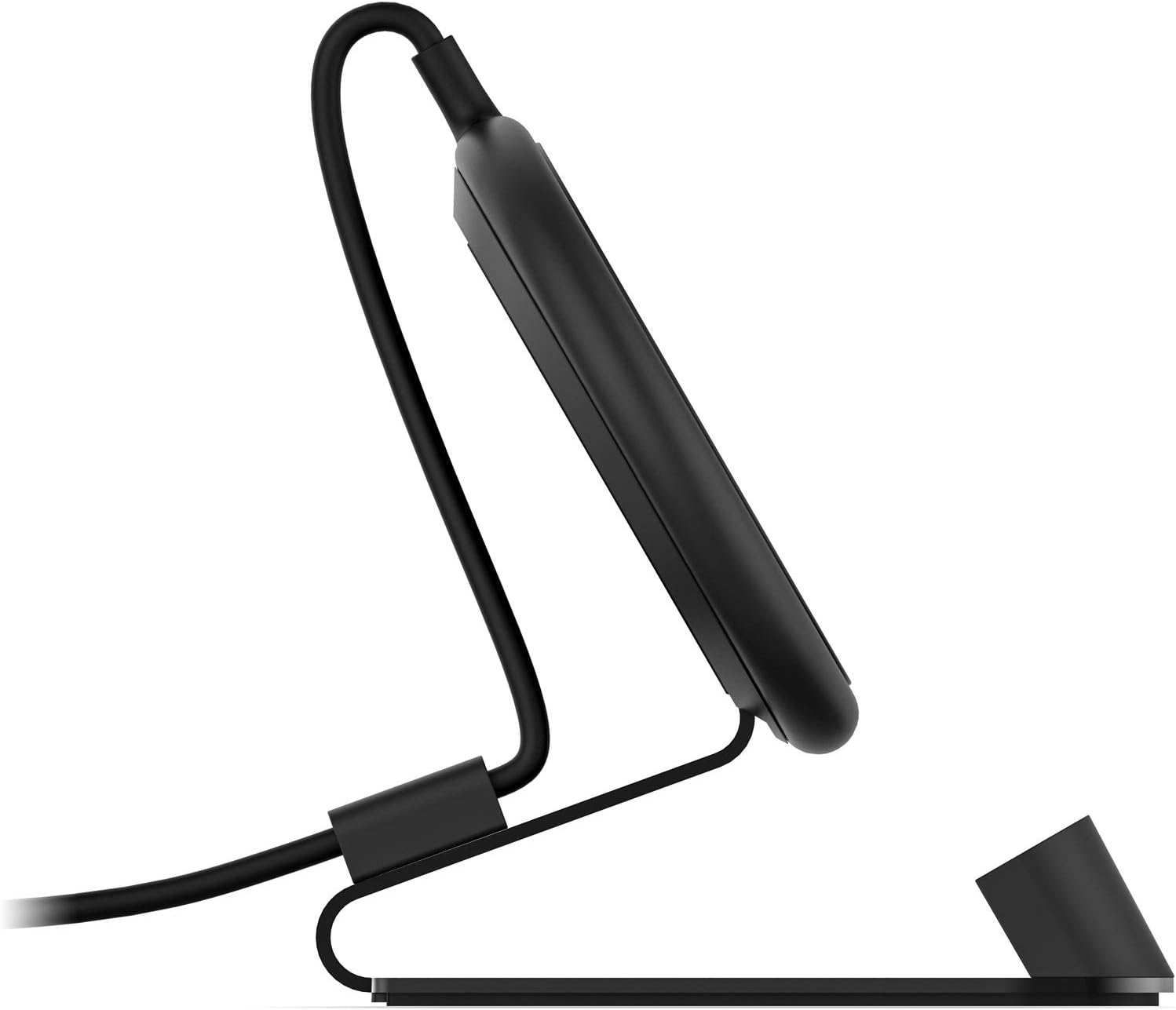 Mophie Charge Stream Desk Stand Made for Apple iPhone Xs/X, iPhone Xs Max, iPhone XR, iPhone 8 Plus, iPhone 8, Samsung, and Other Qi-Enabled Devices - Black (409901555)