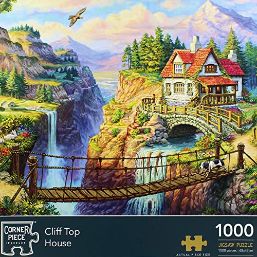 Cliff Top House Puzzle 1000 pièces Cover