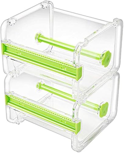 Despachador de cinta para escritorio, transparente, Molshine.