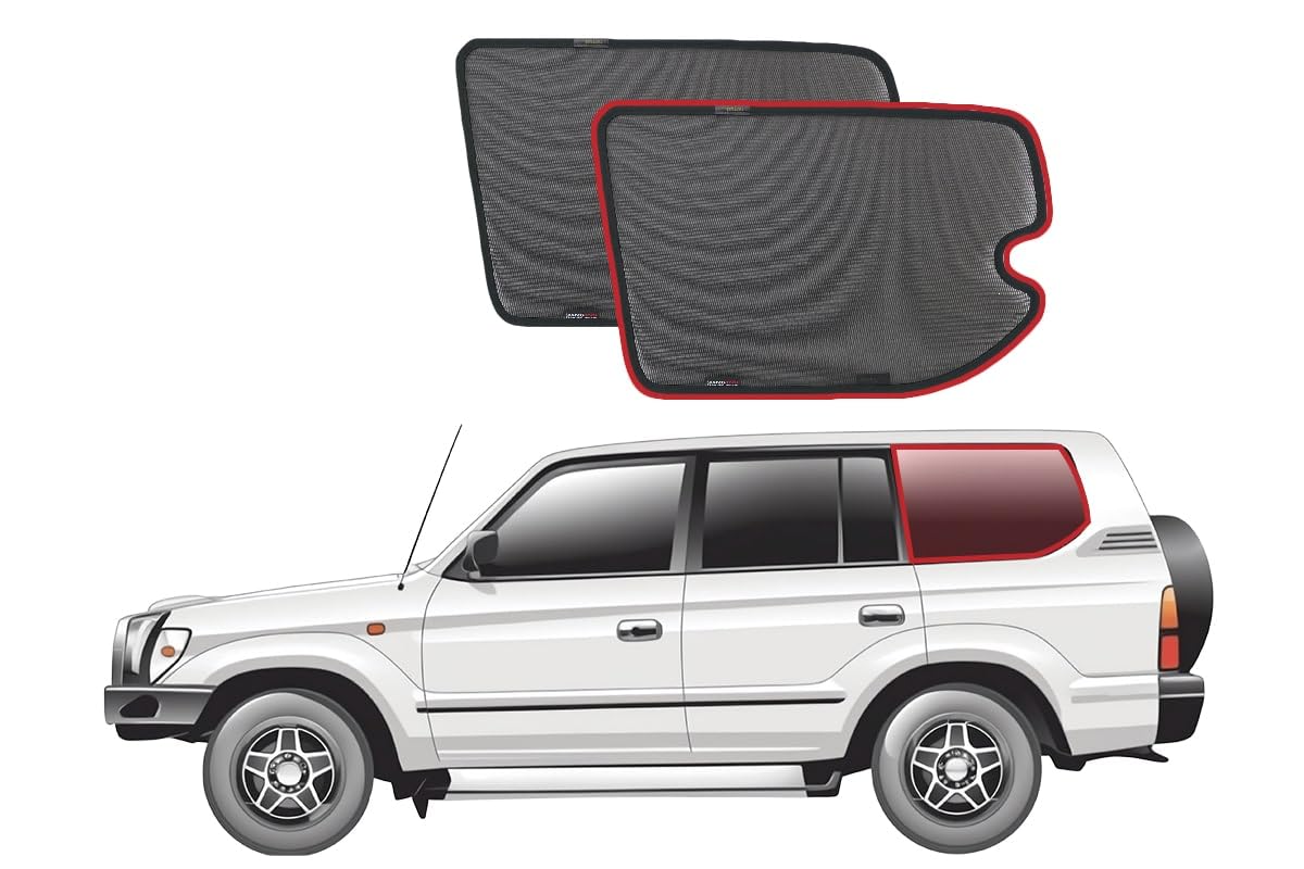 SNAPSHADES osłony okienne do Toyoty Landcruiser Prado 90/95 Series (J90/J95; 1996-2002)
