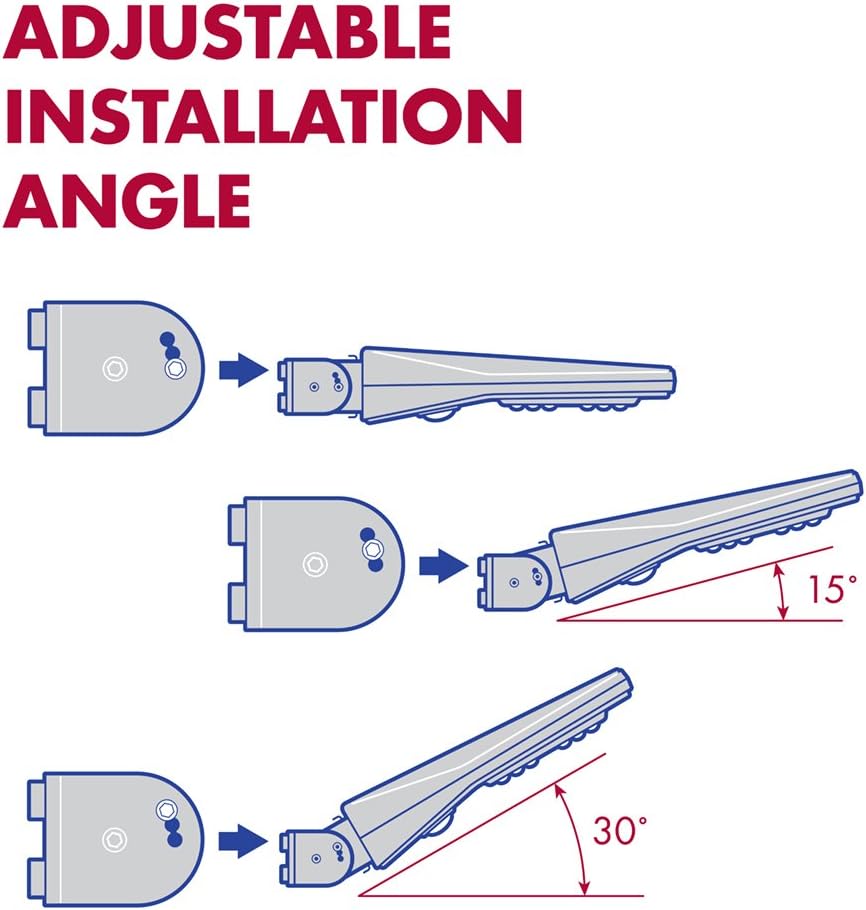 Crazy Clearance Wagan 1,000 Lumens Outdoor LED Solar Street Light Waterproof Motion Detected Area Light with Remote Control, El- 8576-2