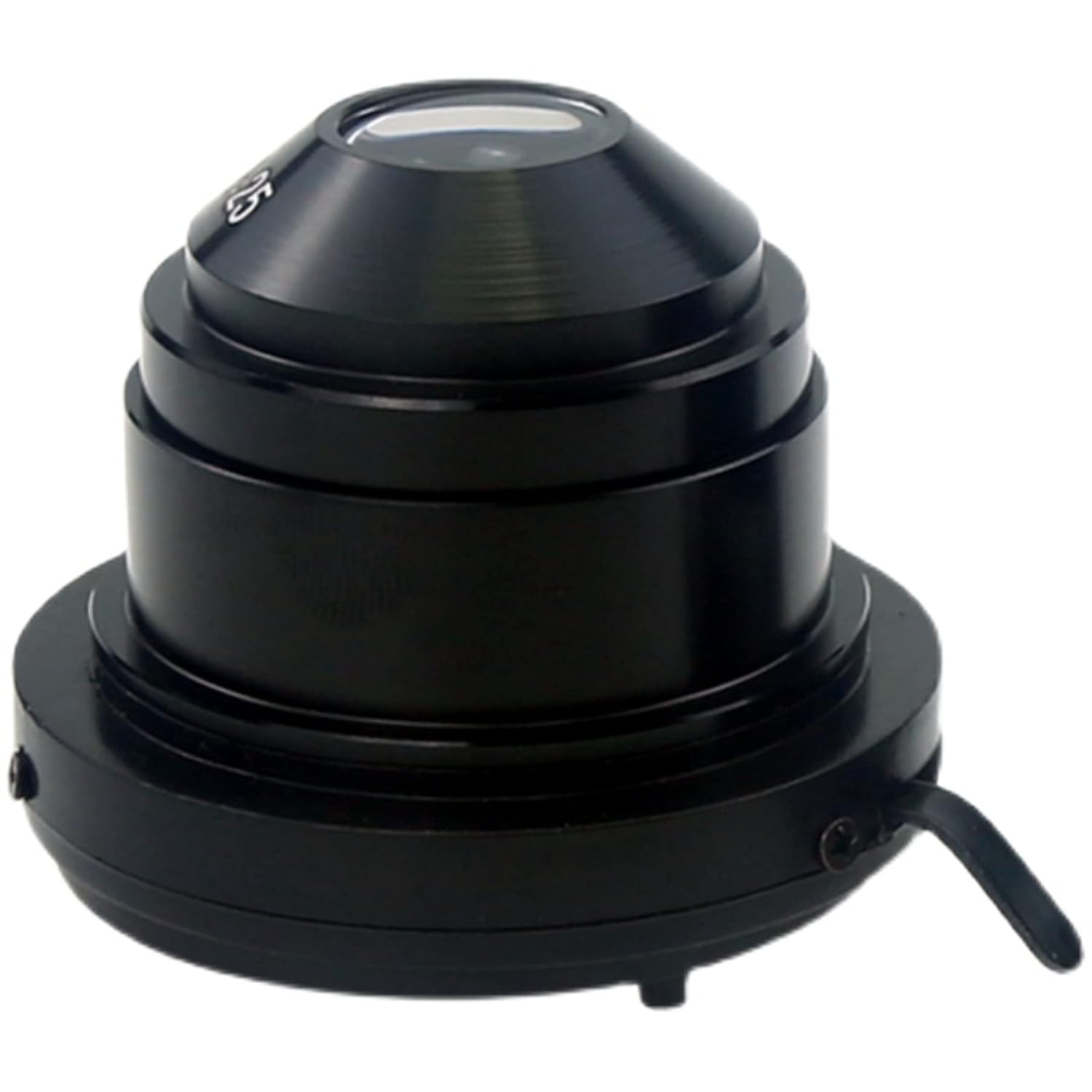 Biological Microscope Abbe Condenser (NA1.25) Bright Field with Diaphragm to Converge Light Optical Accessories (Clamp Fixed Type)
