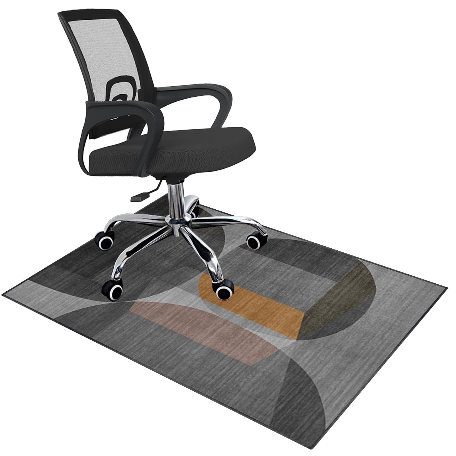 EYZO Office Chair Mat 90 × 120 cm | Gaming Computer Chair Mat | Office Chair Mats For Hardwood Floors Non Slip Floor Protector Mat For Chairs Pad Desk Chairmats Office Floor Protector Mat