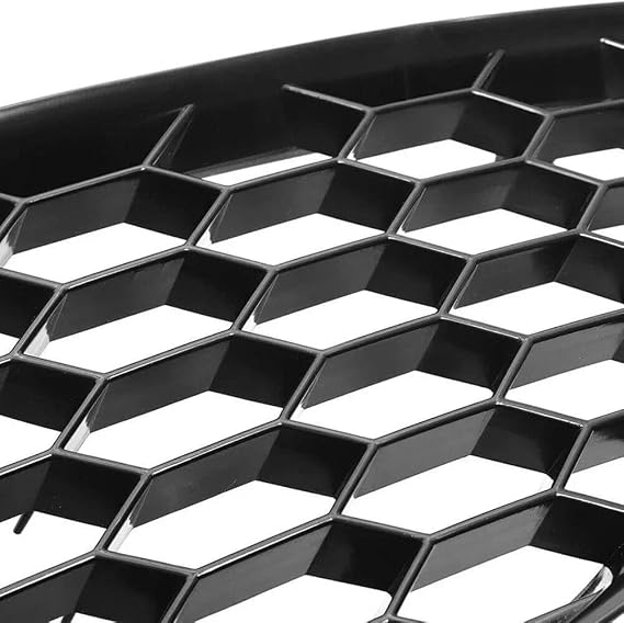 に適合 アウディ A4 B8.5 2013 2014 2015 2016 フロントバンパー ロアグリル Rs4スタイル カーアクセサリー フォグランプカバー ハニカムフロントグリル黒