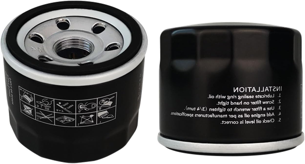 New Oil Filter 16510-87J02 Fit For Su-zuki DF25 DF30 DF40 DF50 DF60 DF70 Outboards Replacement 16510-87J00 (2)