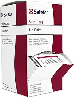 Safetec Lip Balm Pomegranate Flavored, One color, 144 Count