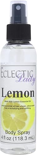 Miniatura 9 de Eclectic Lady Spray corporal de limón, 2 onzas, espray corporal para mujeres con fragancia limpia, ligera y suave, colonia con aroma suave y sutil