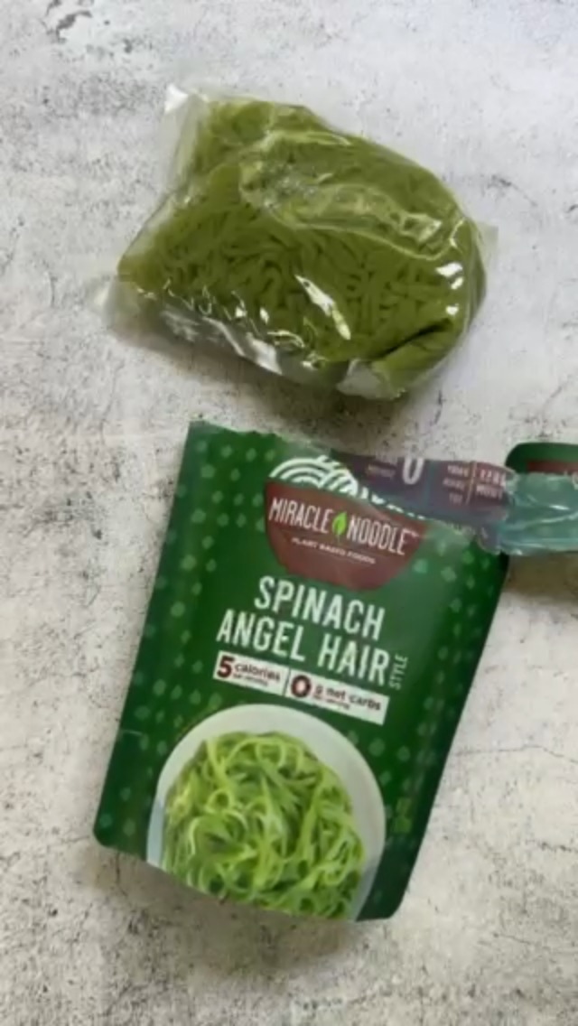 Amazon.com: Miracle Noodle Ready to Eat Spinach Angel Hair Pasta
