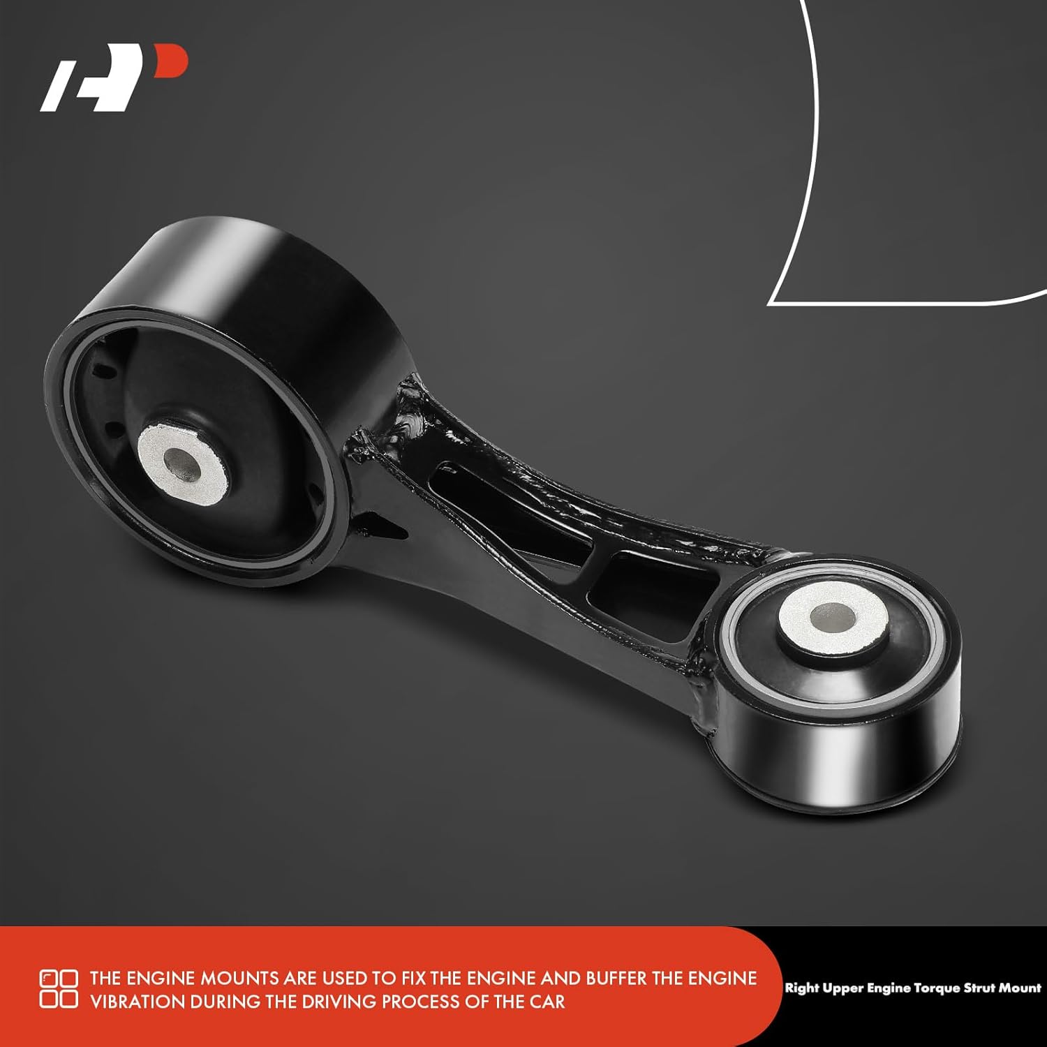 A-Premium 5PCS Engine Motor Mount Transmission Mount and Torque Strut Mount Set Compatible with Toyota Highlander 2017 2018 2019 3.5L, AWD/FWD, Replace# 123620P010, 123720H090