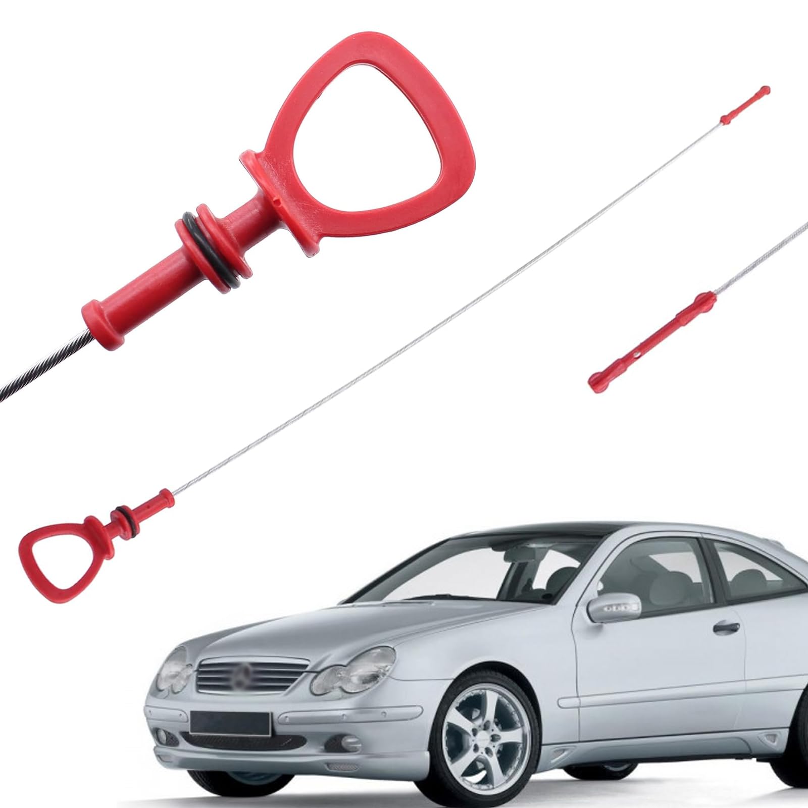 Engine Oil Level Dipstick Indicator Compatible with 2012-2015 Mercedes-Benz C250 Replace Oil Dipstick 271010800164 A271010800164 A2710101272