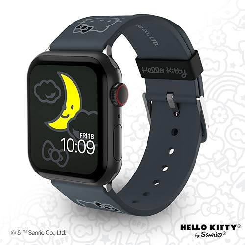 Miniatura 2 de Correa de reloj inteligente Hello Kitty, con licencia oficial, compatible con Apple Watch (no incluida)
