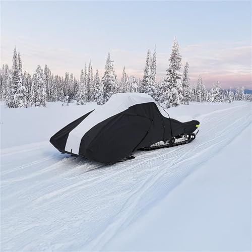 Miniatura 8 de Funda de viaje y almacenamiento para motos de nieve de ajuste completo de 600 denier compatible con el trineo Arctic Cat modelo King Cat 900 EFI 162