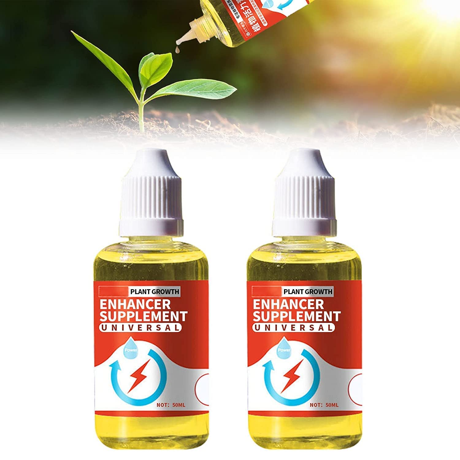 Plant Growth Enhancer Supplement,2023 Upgraded Take Root Rooting Hormone Supplement for Transplant and Rescue The Disease Seedlings Promotes Rooting,Grow New Plants from Cuttings (2pcs)
