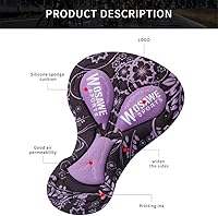 Vista 6 de WOSAWE DIY 3D Chamois Pad Silicone Foam for Cycling Extreme Sports